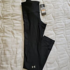 Small Black Under Armour High Rise Workout Leggings